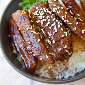 86. Beef Teriyaki 