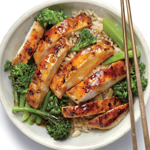 126. Com Ga Nuong Cha Gio