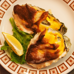 83. Baked Oyster Motoyaki (4 pcs)