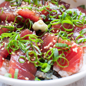 92. Tuna Sashimi Bowl